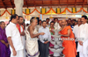 Sri Vidya Prasanna Theertha Swamiji inaugurates renovated Theertha Sarovara at Kudupu